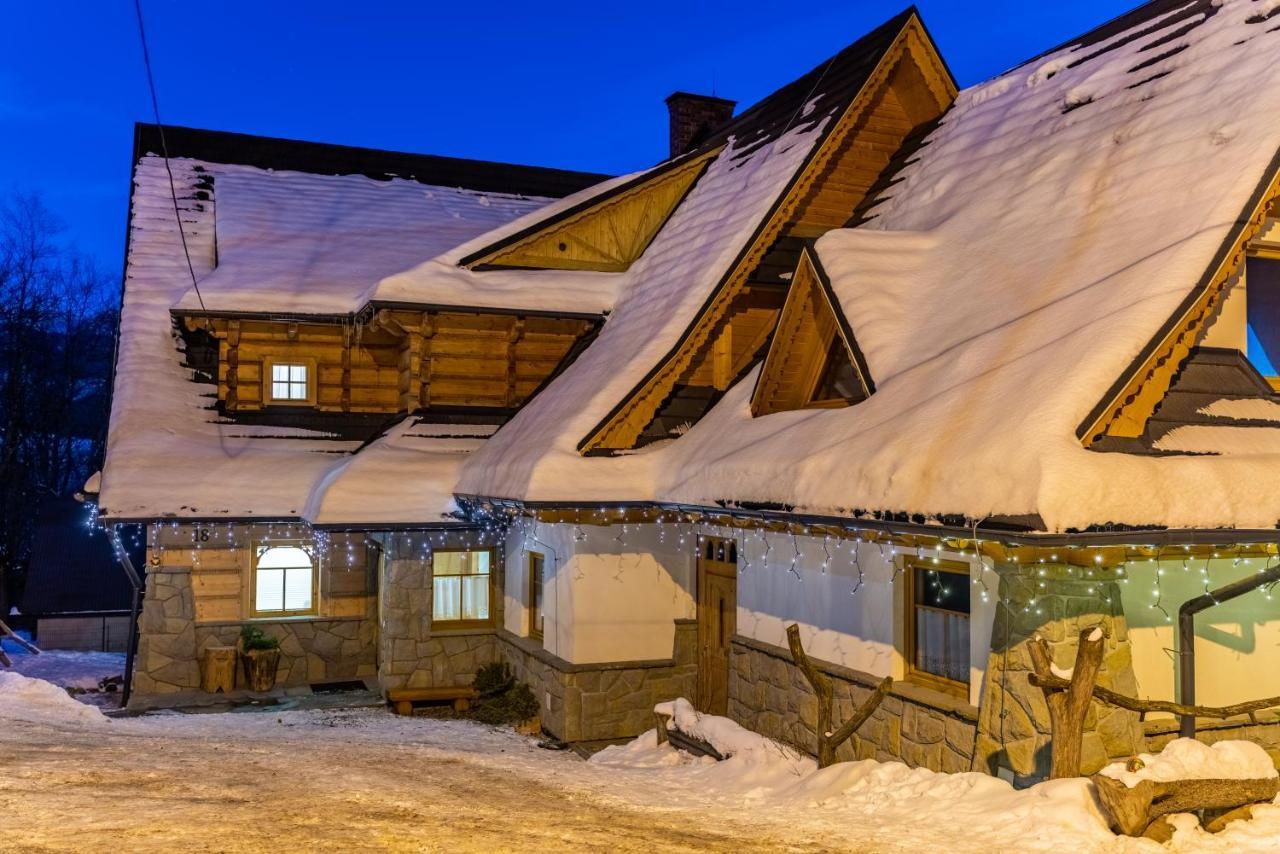 Apartamenty Willa Olsza Wood House & Mountain View & Sauna Zakopane Exteriér fotografie